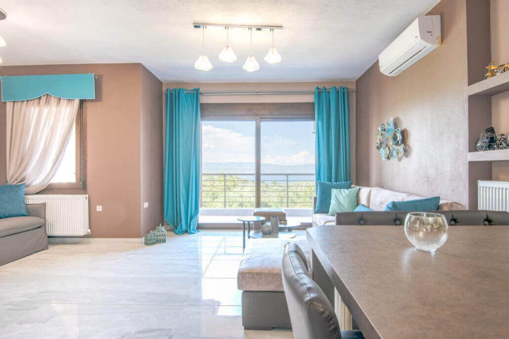 Athina Luxury Apartments - Electra livingroom