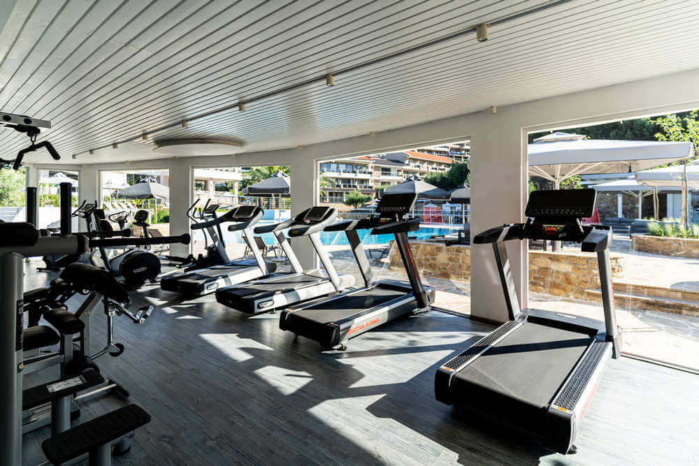 Lagomandra Beach Hotel Suites Gym